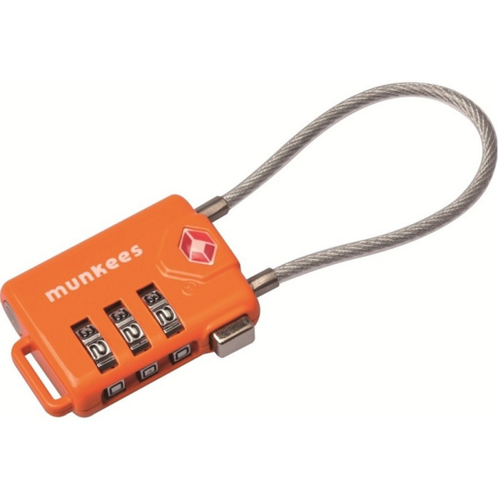 Брелок-замок MUNKEES TSA Cable Combi Lock (3609) 