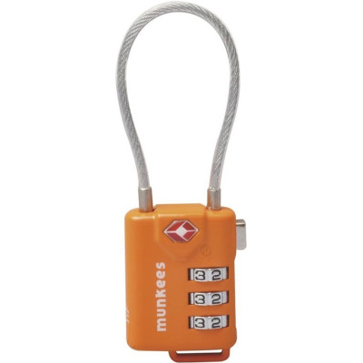 Брелок-замок MUNKEES TSA Cable Combi Lock (3609)