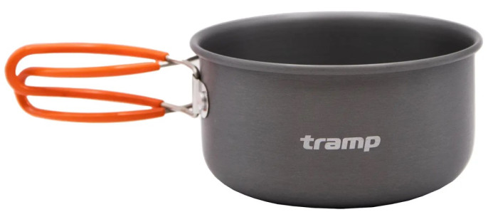 Кастрюля-кружка Tramp анодована з кришкою-сковорідкою 0,9+0,5л UTRC-145 (039) 