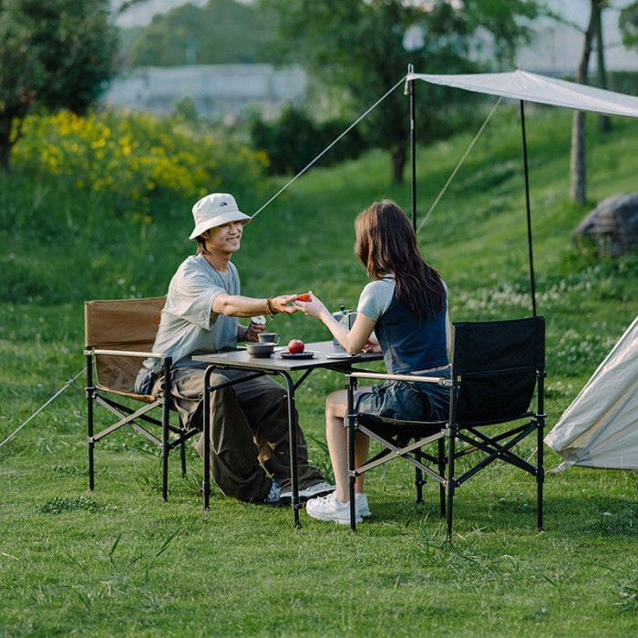 Крісло складане Naturehike CNH23JU13001, чорне 