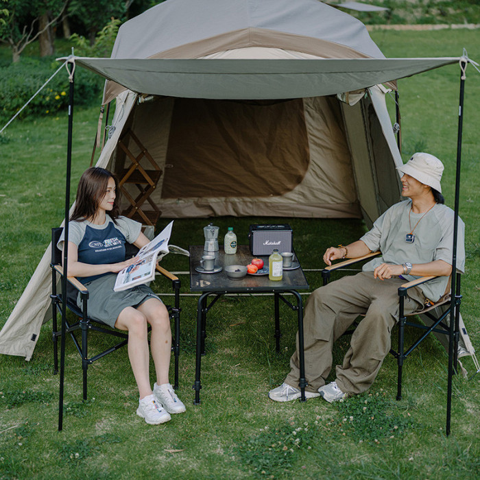 Крісло складане Naturehike CNH23JU13001, чорне 