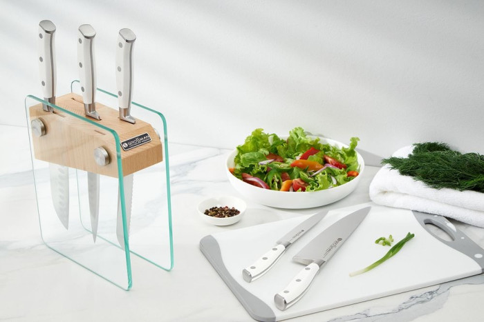 Набір кухонних ножів Grossman SL2942R-Mirabel 