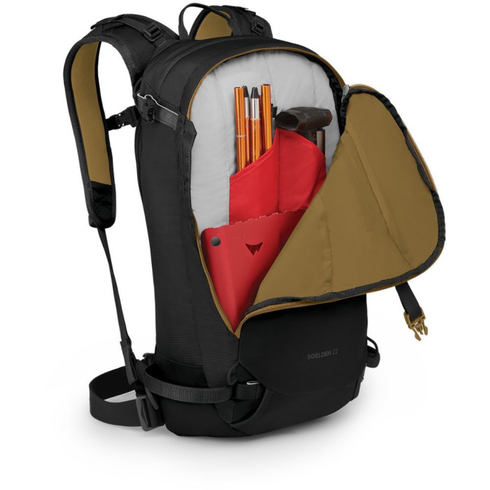 Рюкзак Osprey Soelden 22 black - O/S - чорний 