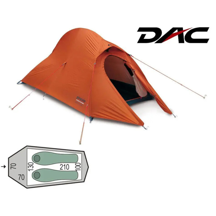 Намет двомісний Pinguin Arris Extreme DAC, Orange (PNG 139624) 