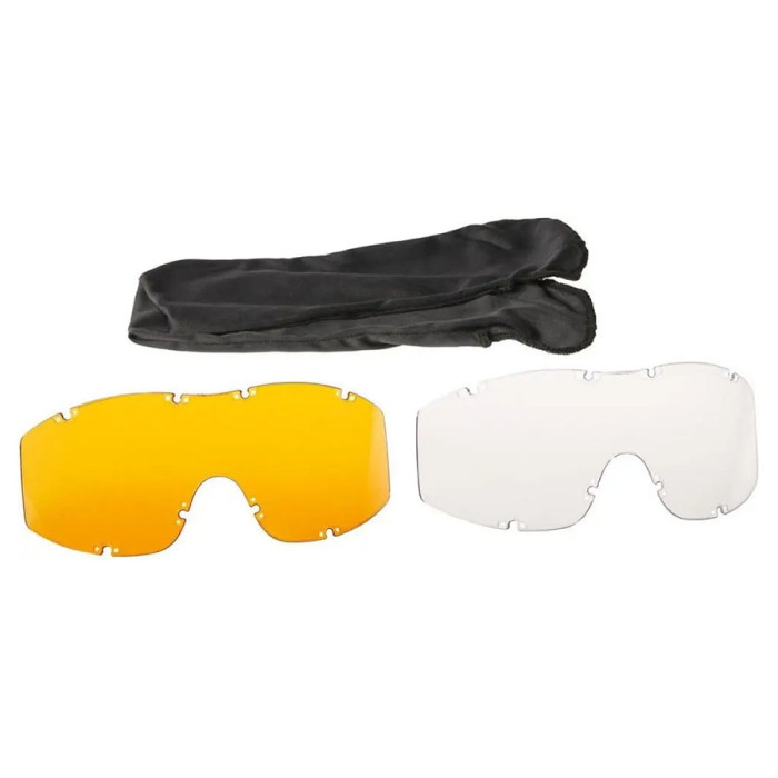 Окуляри балістичні Swiss Eye F-Tac чорні 