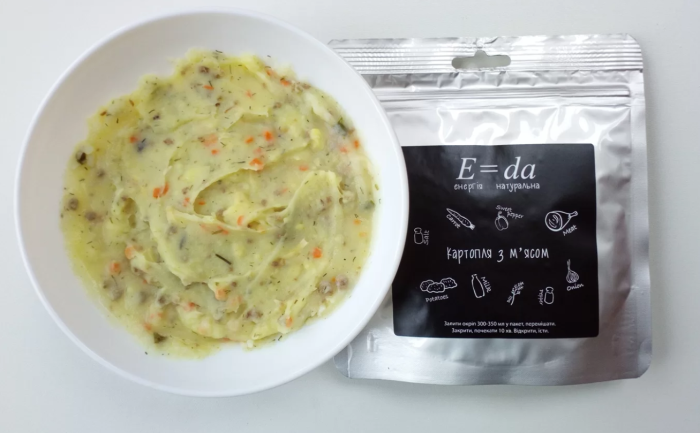 Картопля з м'ясом E=da (E=da-4) 