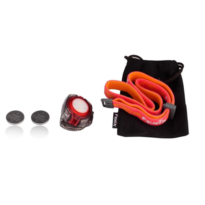 Налобний ліхтар Fenix HL05 White/Red LEDs, синій 