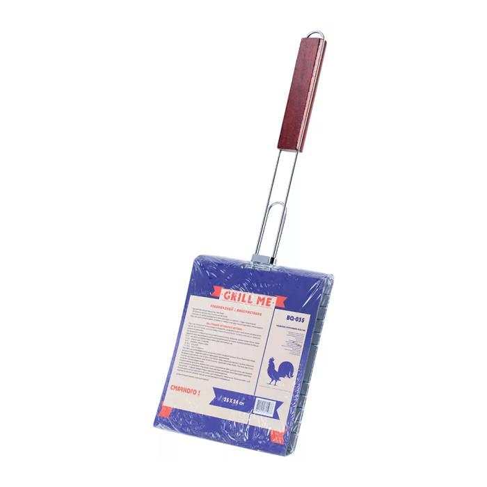 Подвійна хромована решітка BQ-035 