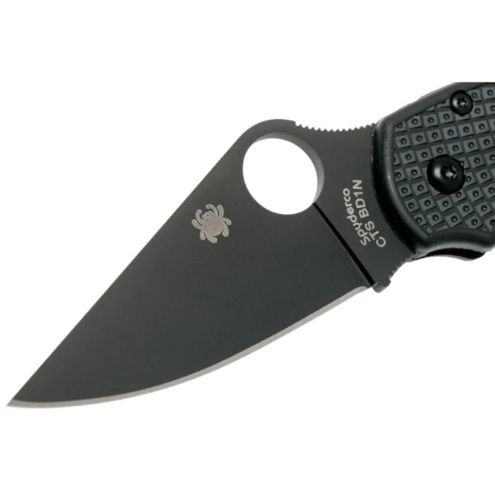 Ніж Spyderco Para 3 Lightweight Black Blade, CTS BD1N, FRN black 
