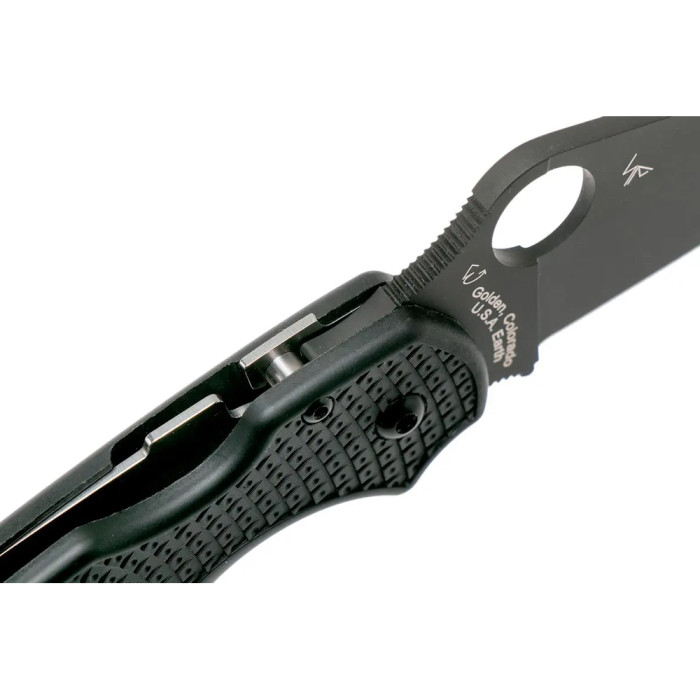 Ніж Spyderco Para 3 Lightweight Black Blade, CTS BD1N, FRN black 