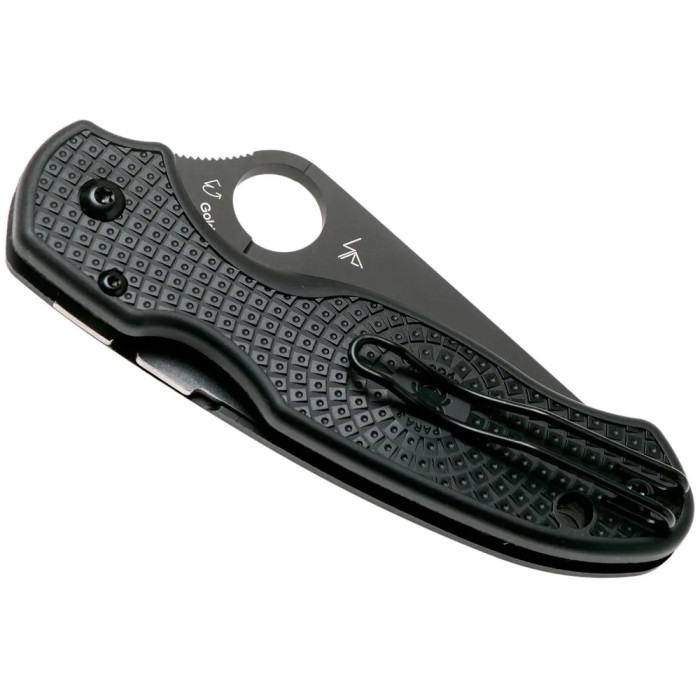 Ніж Spyderco Para 3 Lightweight Black Blade, CTS BD1N, FRN black 