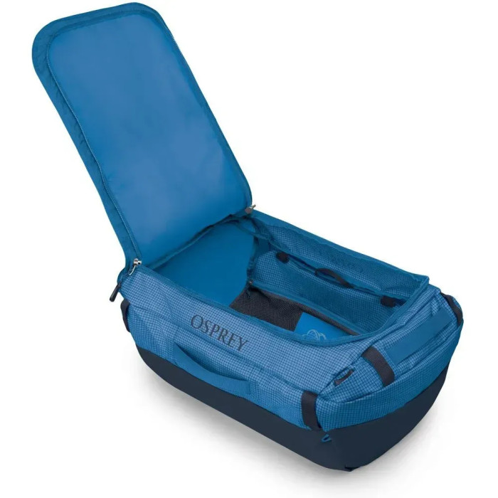 Сумка Osprey Transporter Duffel 65 blue flame/nocturnal blue - O/S - синій 
