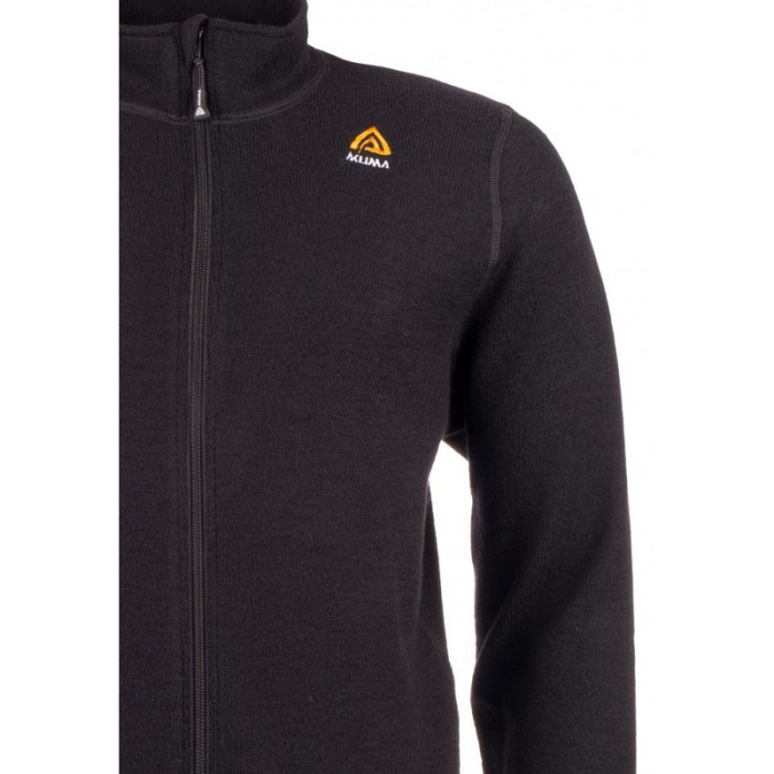 Джемпер чоловічий Aclima HotWool 400G Basic Jacket Man Jet Black M 