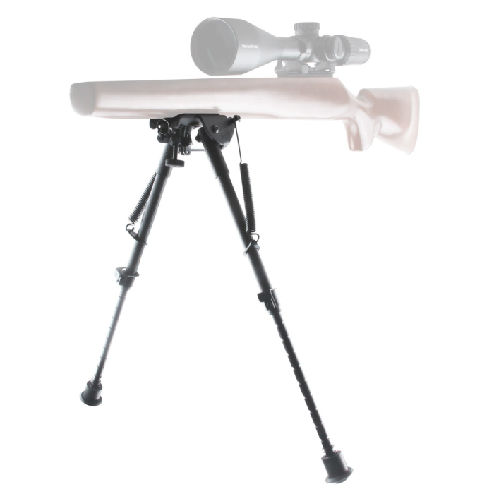 Сошки Vector Optics 230-345 мм Карбонове волокно, підпружинені з ричагом 