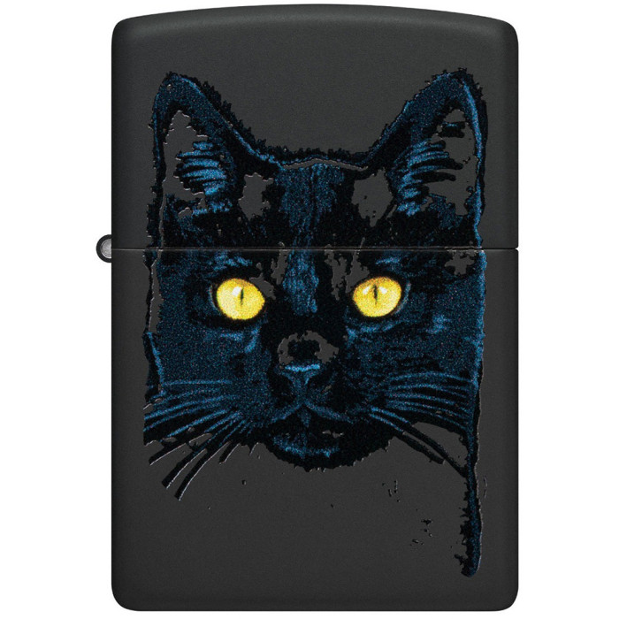 Запальничка Zippo 218 2022PFF Black Cat Design 48491 