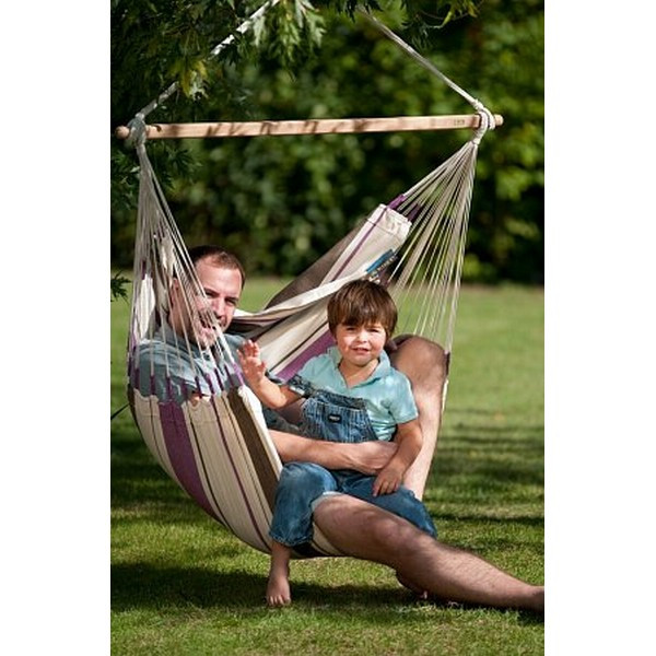 Стілець-гамак зі стійкою La Siesta CIC147VEA131 purple 