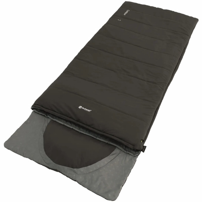 Спальний мішок Outwell Contour Reversible /+2°C Midnight Black Right (230382) 