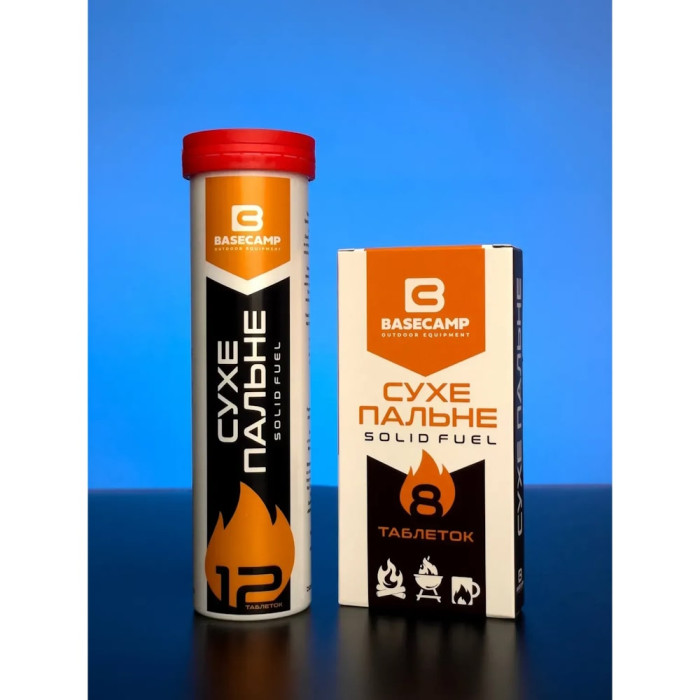 Сухе пальне BaseCamp Solid Fuel, 8 таблеток (BCP 50101) 