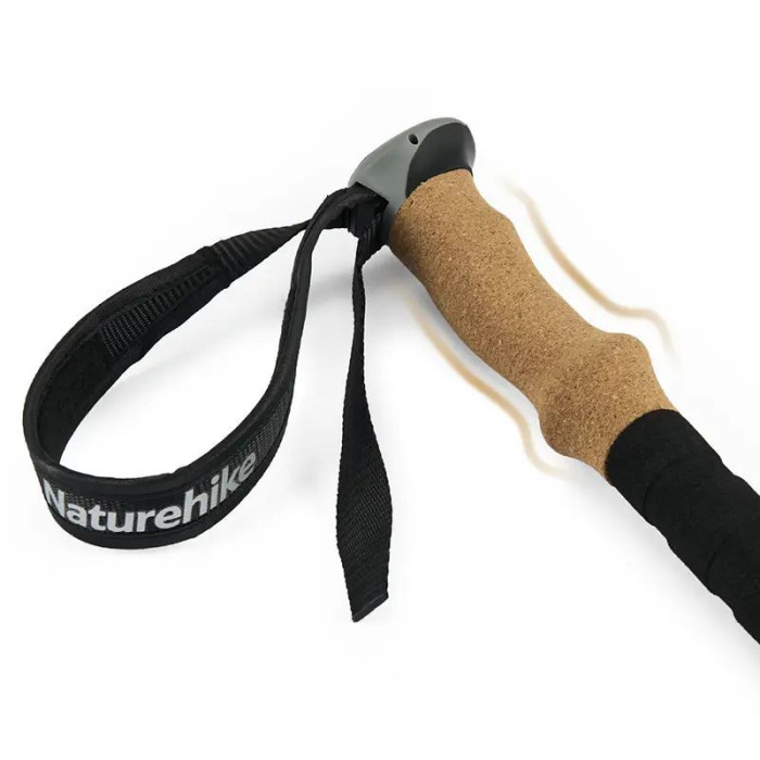 Трекінгові палиці Naturehike 7075 CNH22DS002, 135 см, білий, 2 шт 