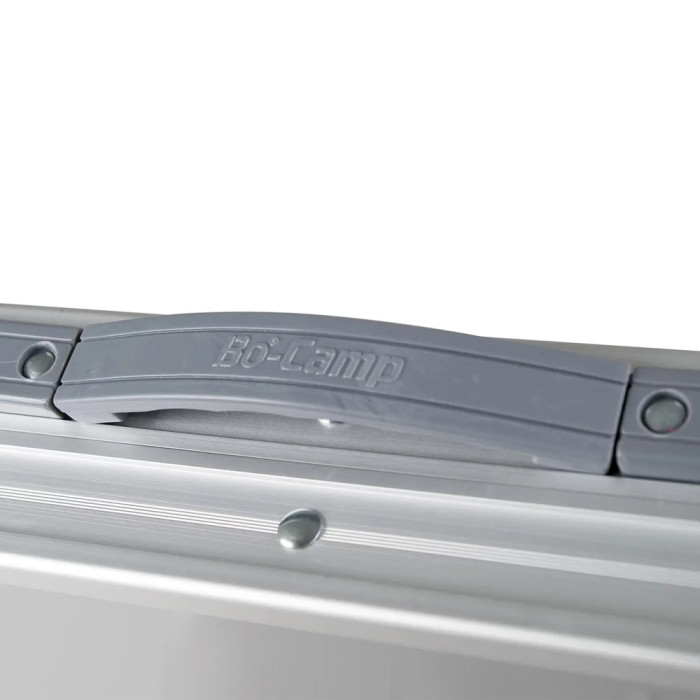 Стіл Bo-Camp Premium Oval 150x80 cm Grey (1404405) 