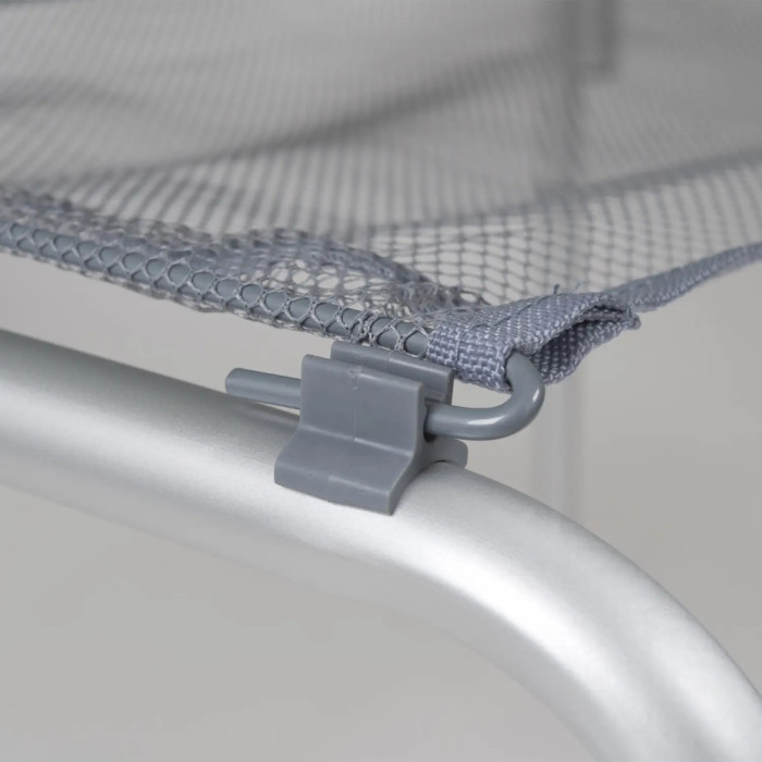 Стіл Bo-Camp Premium Oval 150x80 cm Grey (1404405) 