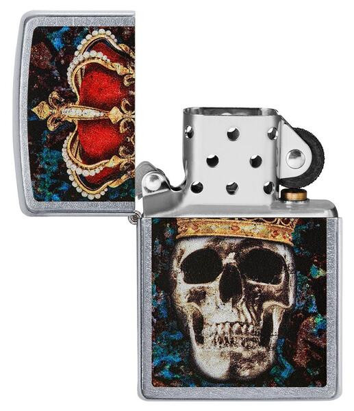 Запальничка Zippo 207 Skull King Design (49666) 