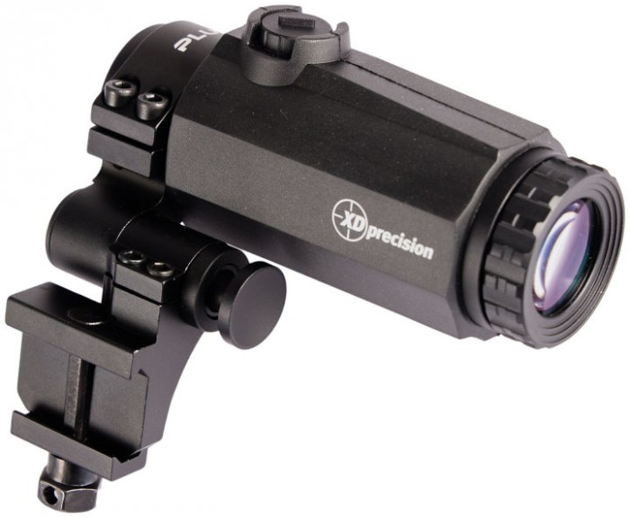 Магніфер XD Precision Plus 3x22 з відкидним кріпленням Weaver/Picatinny 