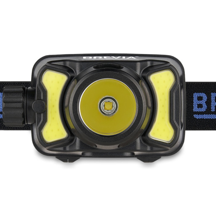 Ліхтар налобний BREVIA 600Lm, 3W CREE XPG + COB, 1200mAh/3xAAA, White/Red (14450ERBX1) 