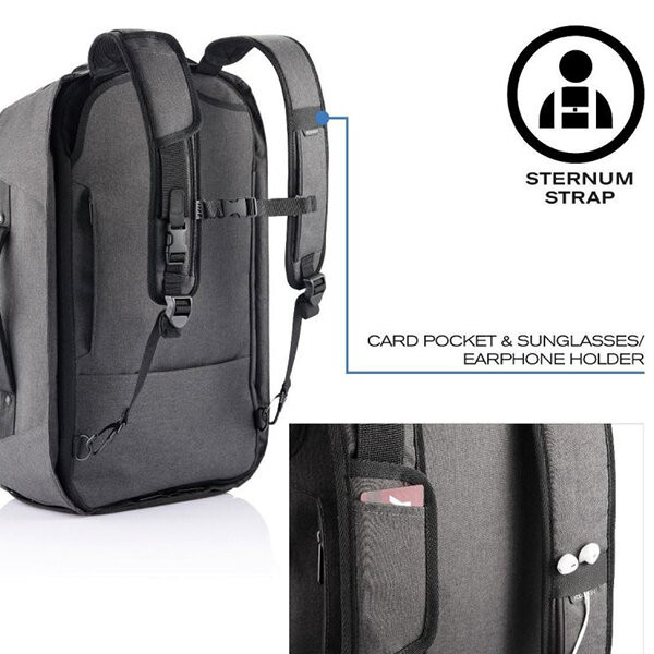 Рюкзак антивор XD Design Bobby Duffle, Black (P705. 271) 