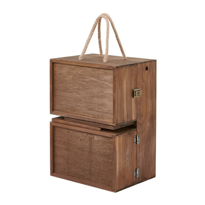 Етажерка з полицями Naturehike CNH22JU018, натуральне дерево 