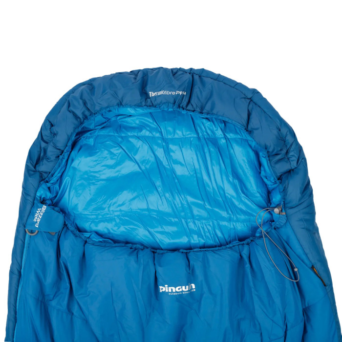 Спальний мішок Pinguin Blizzard (4/-1°C), 190 см (Wide) - Right Zip, Blue (PNG 239850) 2020 