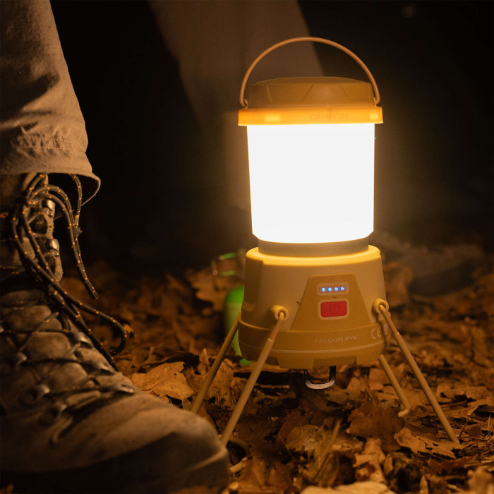 Ліхтар кемпінговий Falcon Eye Campfire (1720 Lm) Cool/Warm White/Red LED Powerbank USB-C (FCL0032)