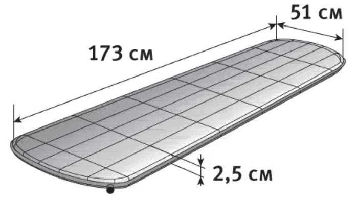 Килимок самонадувний Alexika Expert 2011 