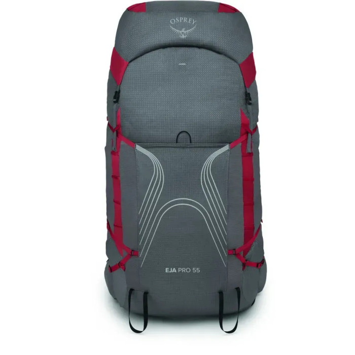 Рюкзак Osprey Eja Pro 55 dale grey/poinsettia red - WXS/S - сірий 