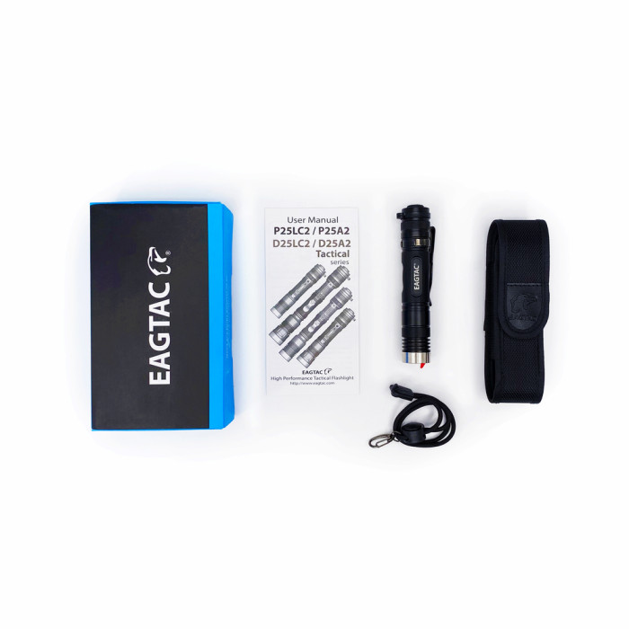 Ліхтар Eagletac D25LC2 тактичний XP-L HI CW 