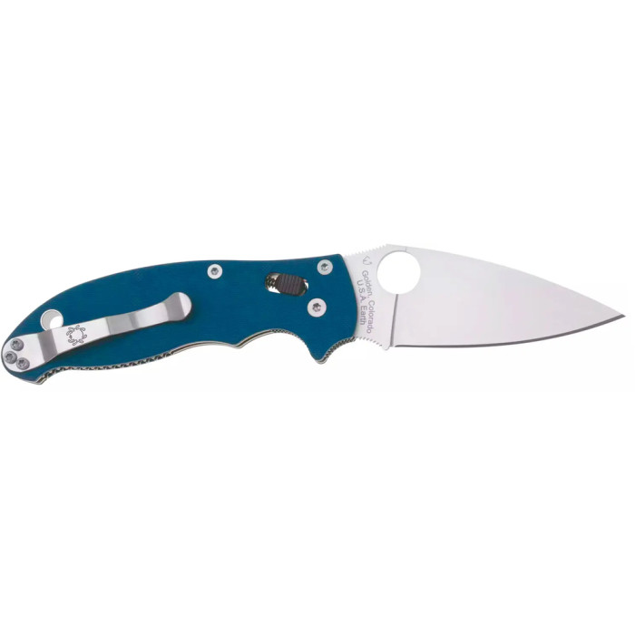 Ніж Spyderco Manix 2, CPM SPY27 blue 