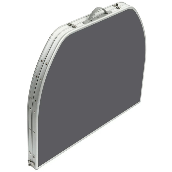 Стіл Bo-Camp Case Model Oval 120x80 cm Grey (1404415) 