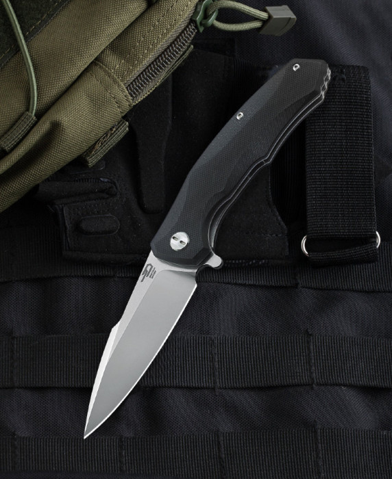 Ніж складаний Bestech Knives WARWOLF (чорний) 