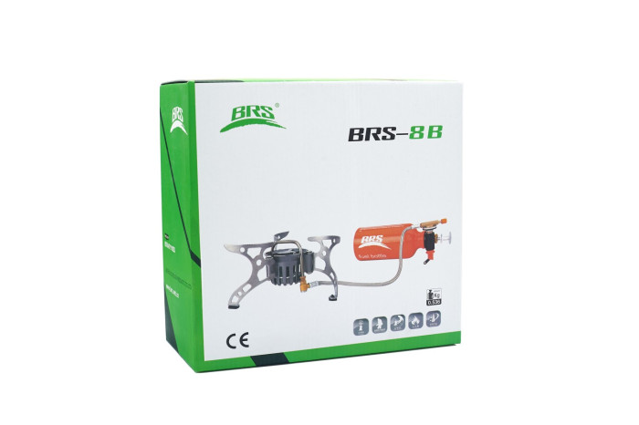 Мультипаливний пальник із помпою BRS-8B 