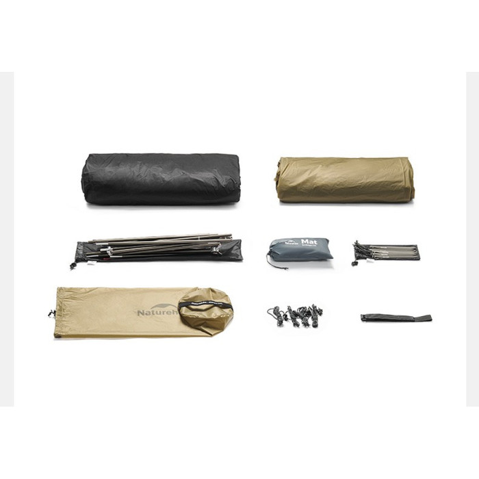 Намет одномісний ультралегкий Naturehike Mongar UL CNK2550WS016, сірий 