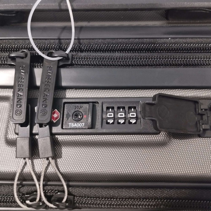 Валіза Swissbrand Freya (S) Charcoal (SWB_LHFRE174S) 