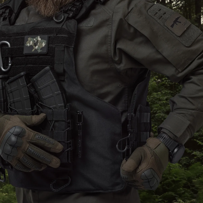 Плитоноска IBV. Чорного кольору 