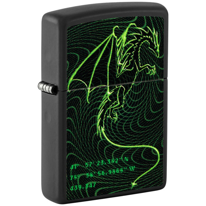 Запальничка Zippo 218 2022PFF Cyberpunk Dragon Design 48497 