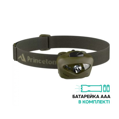 Ліхтар налобний Princeton Tec Vizz RGB, 550 Lumens olive drab