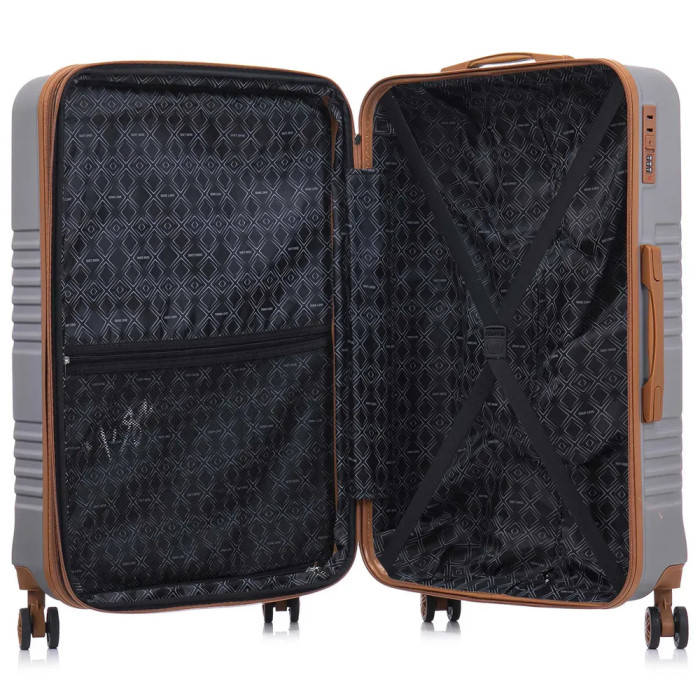 Валіза Semi Line 24" (M) Light Grey (T5849-2) 