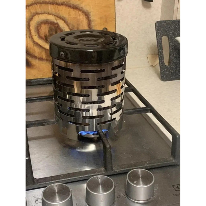 Насадка Сила допалювач-обігрівач для туристичного пальника та плити 