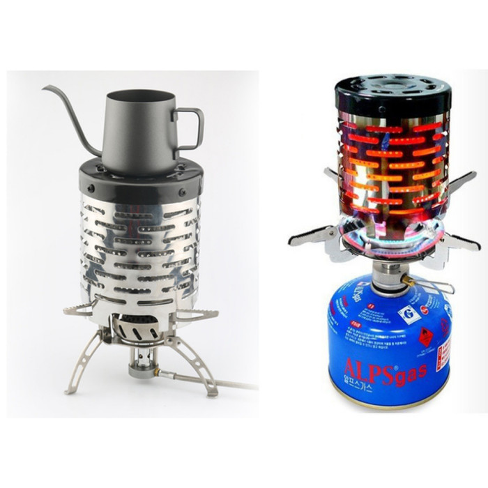 Насадка Сила допалювач-обігрівач для туристичного пальника та плити 