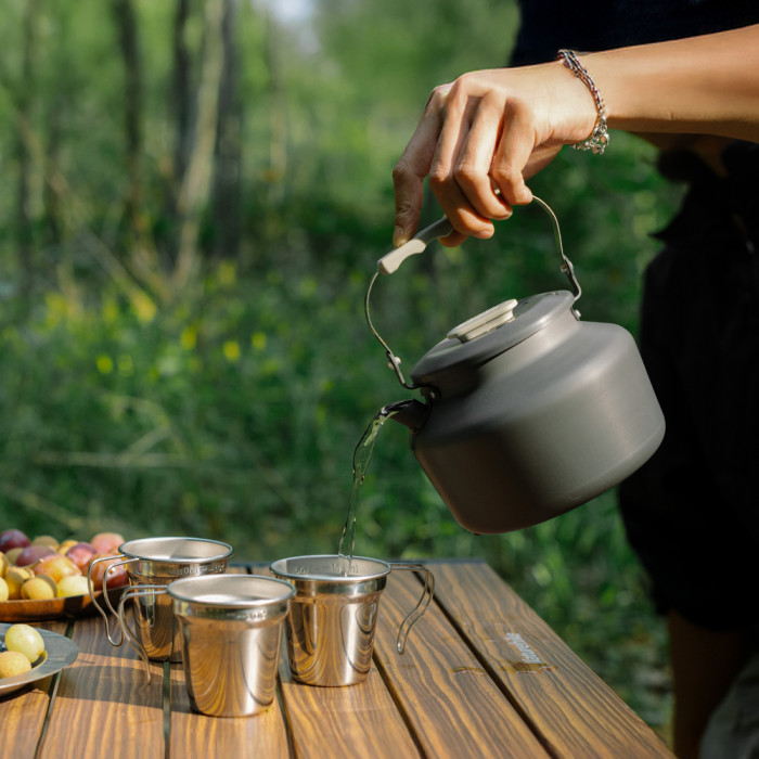 Кемпінговий чайник Naturehike CNK2450CF030 1,4 л, алюміній 