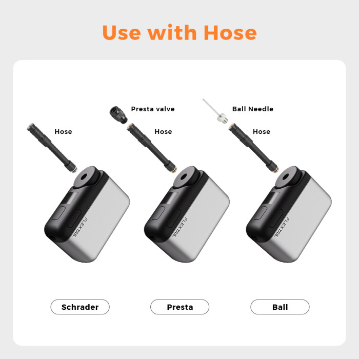 Велосипедний міні насос електричний Flextail Tiny Bike Pump Pro, 120 PSI  
