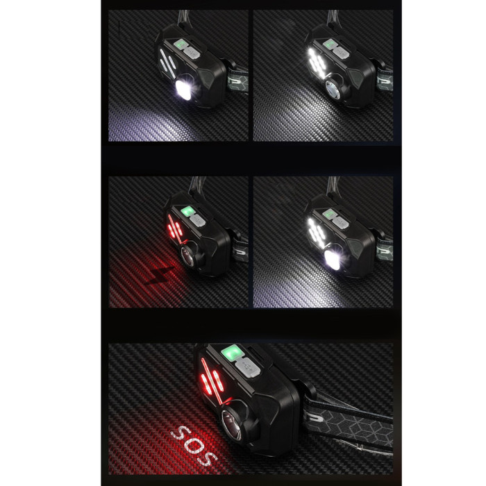 Ліхтар налобний Police WT-509+XPE+9SMD, 3xAAA, Box 